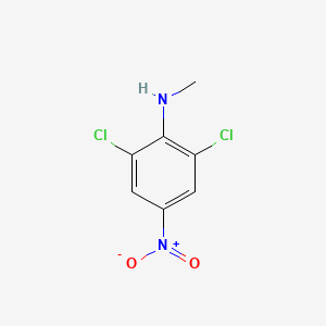 molecular formula C7H6Cl2N2O2 B13494697 2,6-dichloro-N-methyl-4-nitroaniline 