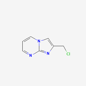 molecular formula C7H6ClN3 B1349470 2-(Chloromethyl)imidazo[1,2-a]pyrimidine CAS No. 57892-71-4
