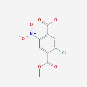 molecular formula C10H8ClNO6 B1349472 Dimethyl 2-chloro-5-nitroterephthalate CAS No. 32888-86-1