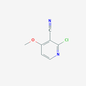 molecular formula C7H5ClN2O B1349480 2-Chloro-4-methoxynicotinonitrile CAS No. 98645-43-3