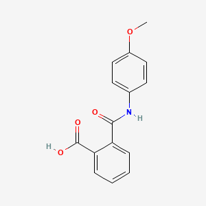 2-[(4-methoxyphenyl)carbamoyl]benzoic Acid