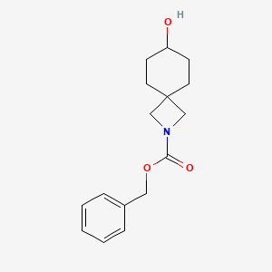 molecular formula C16H21NO3 B13494911 Benzyl 7-hydroxy-2-azaspiro[3.5]nonane-2-carboxylate 