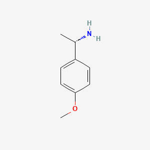 molecular formula C9H13NO B1349495 1-(4-Methoxyphenyl)ethanamine CAS No. 6298-96-0