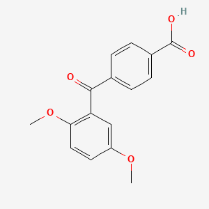 4-(2,5-Dimethoxybenzoyl)benzoic acid