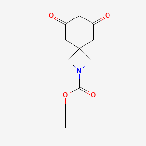 molecular formula C13H19NO4 B13495019 Tert-butyl 6,8-dioxo-2-azaspiro[3.5]nonane-2-carboxylate 