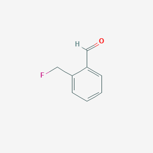 molecular formula C8H7FO B13495020 2-(Fluoromethyl)benzaldehyde 