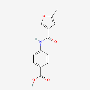 molecular formula C13H11NO4 B1349530 4-[(5-Methyl-3-furoyl)amino]benzoic acid CAS No. 423730-14-7