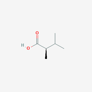 molecular formula C6H12O2 B134956 (2R)-2,3-dimethylbutanoic acid CAS No. 27855-05-6