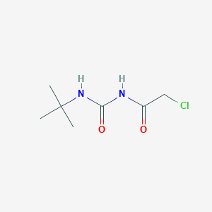 molecular formula C7H13ClN2O2 B1349567 1-tert-Butyl-3-(2-chloro-acetyl)-urea CAS No. 4791-27-9