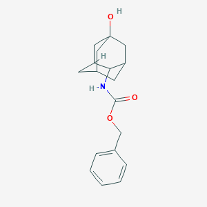 molecular formula C18H23NO3 B13495670 Benzyl (5-hydroxyadamantan-2-yl)carbamate 