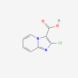 molecular formula C8H5ClN2O2 B1349581 2-Chloroimidazo[1,2-a]pyridine-3-carboxylic acid CAS No. 522604-25-7