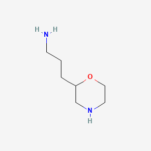 molecular formula C7H16N2O B13496194 Morpholinepropylamine CAS No. 71412-09-4