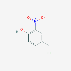 B1349657 4-(Chloromethyl)-2-nitrophenol CAS No. 6694-75-3