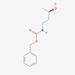 molecular formula C12H17NO3 B13497167 (2R)-N-Cbz-4-Aminobutan-2-ol 