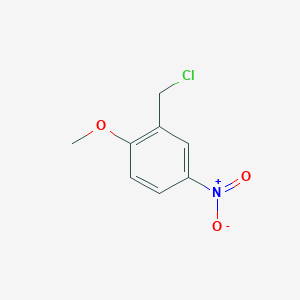 molecular formula C8H8ClNO3 B1349721 2-(氯甲基)-1-甲氧基-4-硝基苯 CAS No. 93-06-1