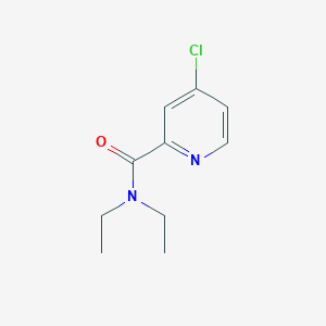 molecular formula C10H13ClN2O B1349723 4-chloro-N,N-diethylpyridine-2-carboxamide CAS No. 851903-41-8