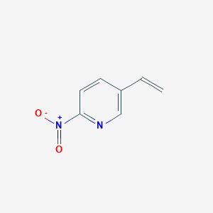 molecular formula C7H6N2O2 B134974 5-Ethenyl-2-nitropyridine CAS No. 125889-39-6