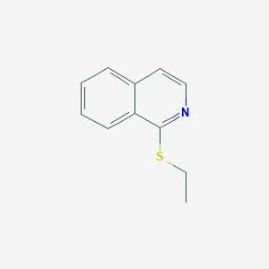 molecular formula C11H11NS B13497524 1-(Ethylsulfanyl)isoquinoline 