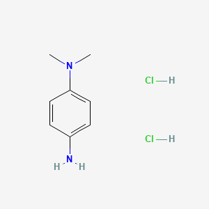 molecular formula C8H14Cl2N2 B1349755 N,N-Dimethyl-p-phenylenediamine dihydrochloride CAS No. 536-46-9