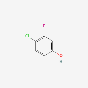 molecular formula C6H4ClFO B1349760 4-Chloro-3-fluorophenol CAS No. 348-60-7