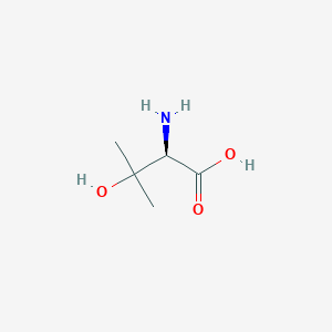molecular formula C5H11NO3 B1349762 (R)-2-Amino-3-Hydroxy-3-Methylbutanoic Acid CAS No. 2280-48-0