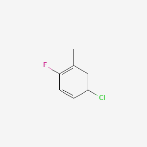 molecular formula C7H6ClF B1349765 5-Chloro-2-fluorotoluene CAS No. 452-66-4