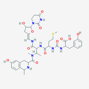 molecular formula C40H52N8O12S B134978 Napsamycin D CAS No. 144379-27-1