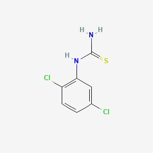 molecular formula C7H6Cl2N2S B1349784 1-(2,5-Dichlorophenyl)thiourea CAS No. 4949-85-3