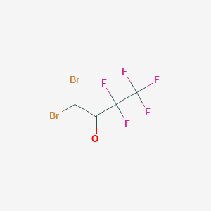 molecular formula C4HBr2F5O B1349786 1,1-二溴-3,3,4,4,4-五氟丁酮 CAS No. 203302-96-9