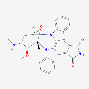 molecular formula C28H24N4O4 B134979 7-Oxostaurosporine CAS No. 141196-69-2
