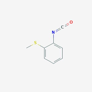 molecular formula C8H7NOS B1349794 2-(Methylthio)phenyl isocyanate CAS No. 52260-30-7