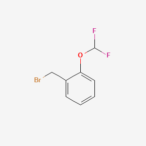 molecular formula C8H7BrF2O B1349796 2-(Difluoromethoxy)benzyl bromide CAS No. 85684-64-6