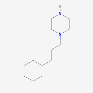 molecular formula C13H26N2 B1349808 1-(3-环己基丙基)哌嗪 CAS No. 800372-97-8
