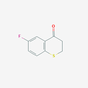 molecular formula C9H7FOS B1349815 6-Fluorothio-4-Chromanone CAS No. 21243-18-5