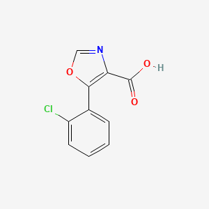 5-(2-Chlorophenyl)-1,3-oxazole-4-carboxylic acid