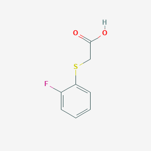 [(2-Fluorophenyl)thio]acetic acid