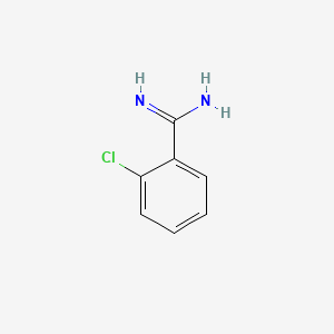 molecular formula C7H7ClN2 B1349829 2-Chlorobenzimidamide CAS No. 45743-05-3