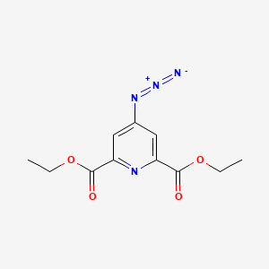 molecular formula C11H12N4O4 B13498450 Diethyl 4-Azidopyridine-2,6-dicarboxylate 