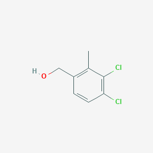 molecular formula C8H8Cl2O B13498635 (3,4-Dichloro-2-methylphenyl)methanol 