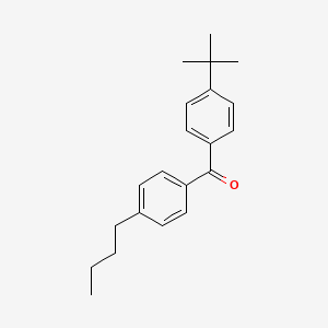 molecular formula C21H26O B1349876 4-n-Butyl-4'-tert-butylbenzophenone CAS No. 95282-55-6