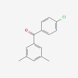 4-Chloro-3',5'-dimethylbenzophenone