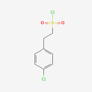 molecular formula C8H8Cl2O2S B1349895 2-(4-氯苯基)乙烷磺酰氯 CAS No. 76653-13-9