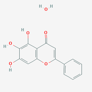 molecular formula C15H12O6 B013499 Baicalein monohydrate CAS No. 352000-07-8