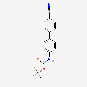 4-(4'-Cyanophenyl)-1-N-Boc-aniline