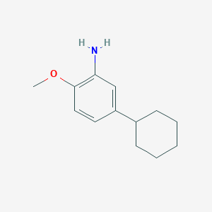 5-Cyclohexyl-2-methoxyaniline
