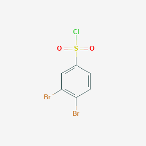 molecular formula C6H3Br2ClO2S B1349915 3,4-dibromobenzenesulfonyl Chloride CAS No. 81903-80-2