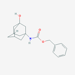 molecular formula C18H23NO3 B13499192 Benzyl 3-hydroxy-1-adamantylcarbamate 