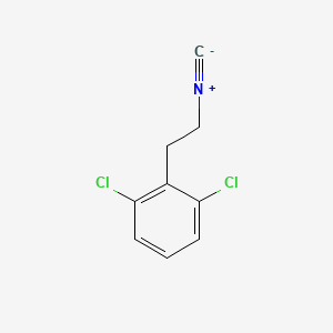 molecular formula C9H7Cl2N B1349921 1,3-Dichloro-2-(2-isocyanoethyl)benzene CAS No. 602262-86-2