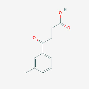 molecular formula C11H12O3 B1349966 4-(3-Methylphenyl)-4-oxobutyric acid CAS No. 59618-44-9