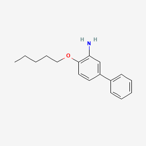 2-Pentyloxy-5-phenylaniline